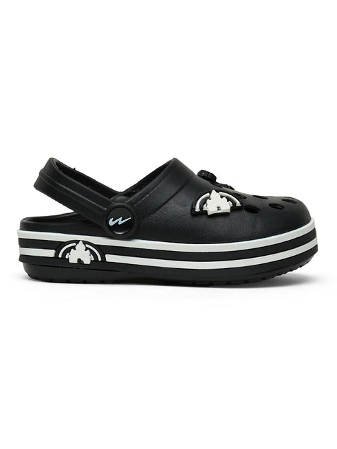 GC-9001K Black Kid's Clogs